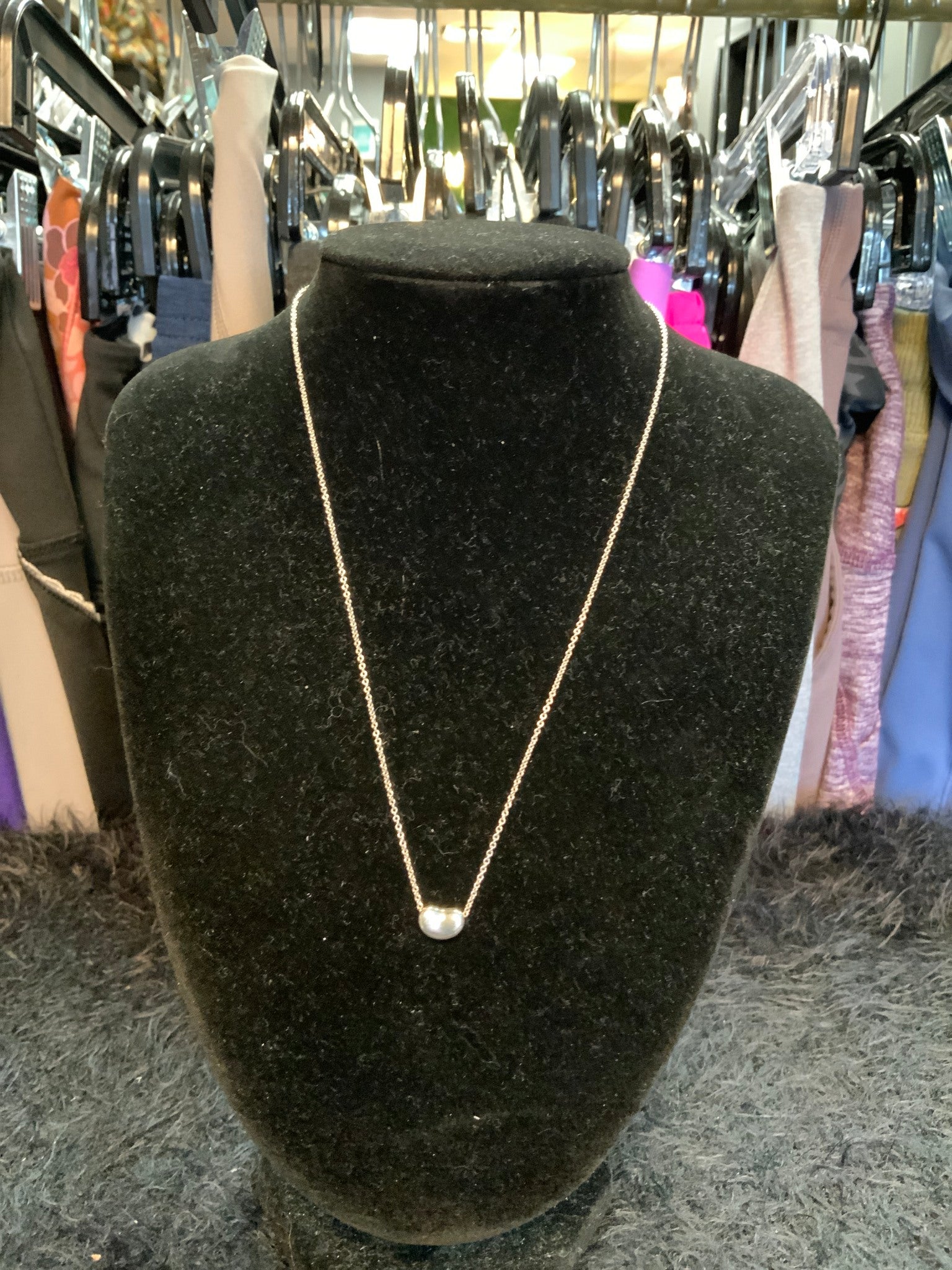 Tiffany & Co Elsa Peretti Bean Necklace